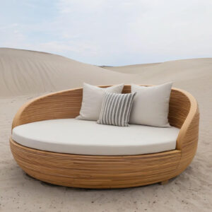 Wooden Daybed Handcrafted From Solid Oak